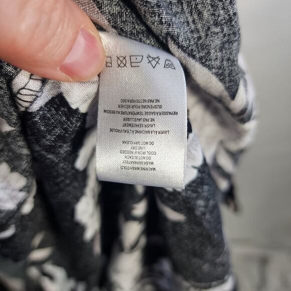 SPIRITUAL GANGSTER Women's 'MAYA' Black FLORAL KIMONO ROBE - One Size - Picture 11 of 13